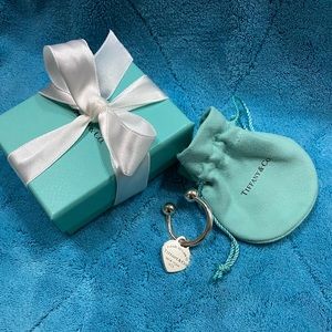 Return to Tiffany™ heart tag key ring